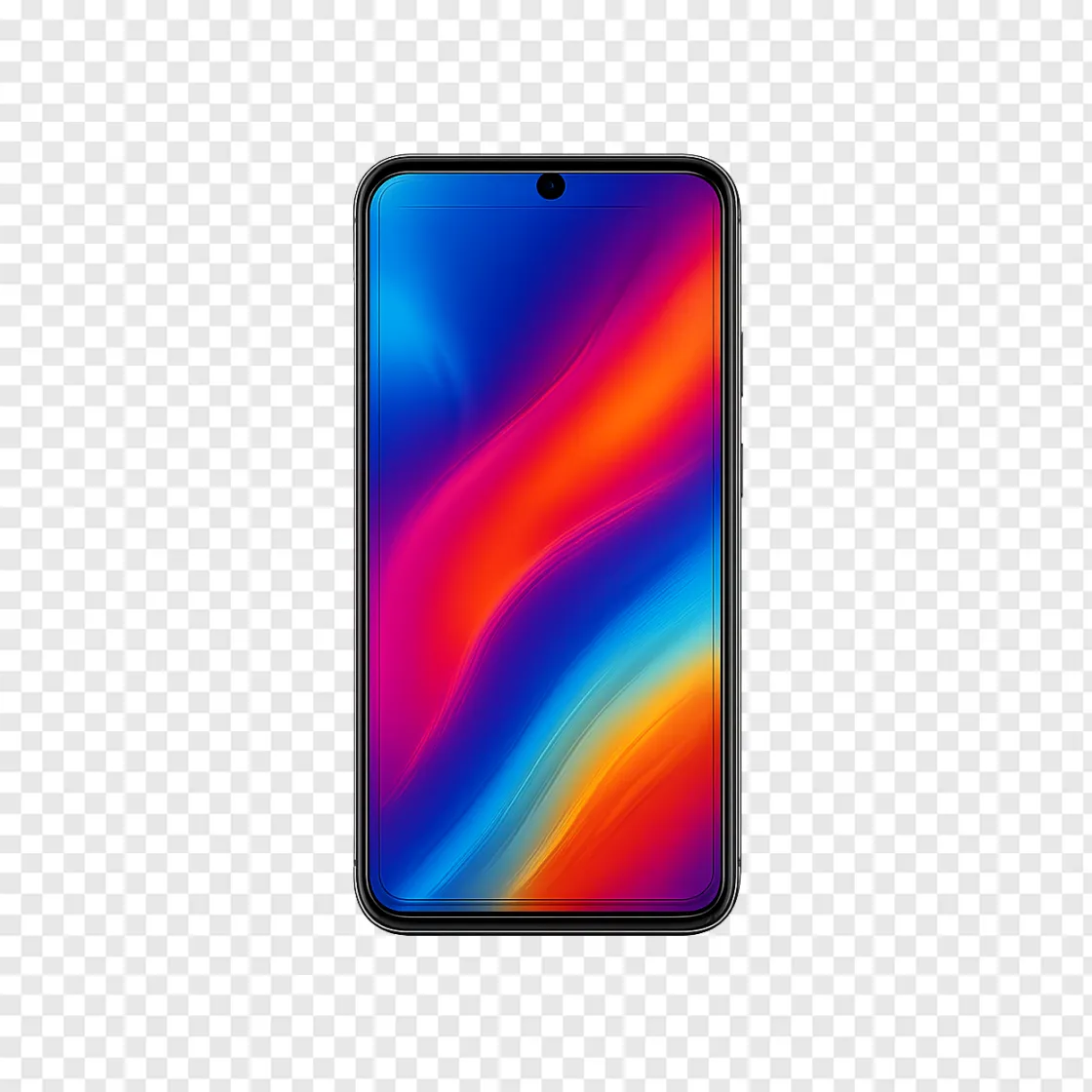 Futuristic Smartphone PNG Image