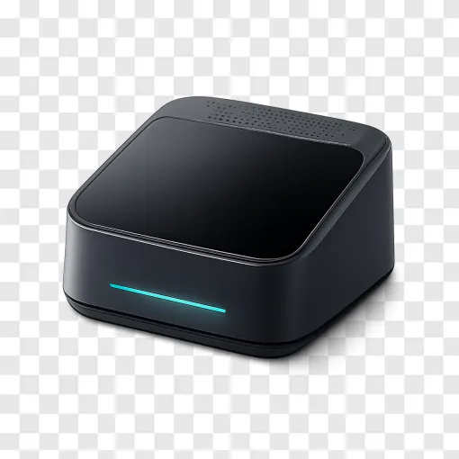 Futuristic Smart Home Hub PNG Transparent Background