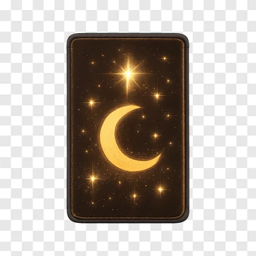 Mystical Tarot Card PNG Image With Transparent Background