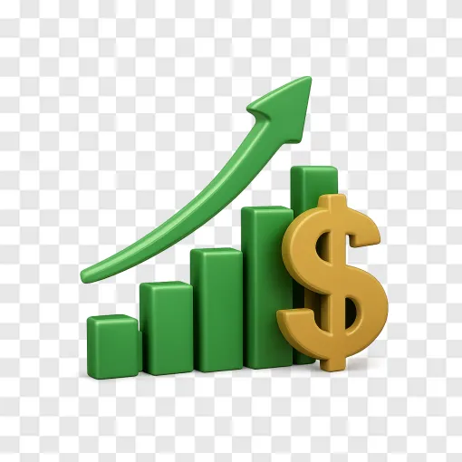 Stock Market Growth PNG Image With Transparent Background