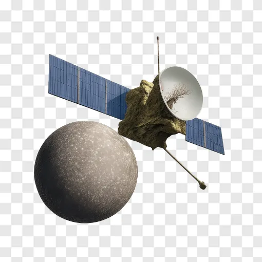 Mercury Planet And Space Probe PNG For Space Designs