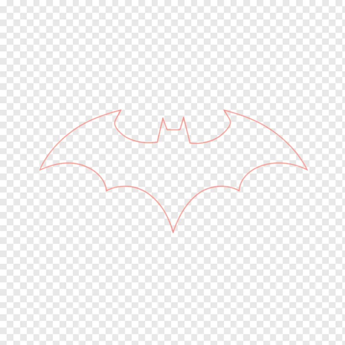 The Batman Logo Transparent PNG