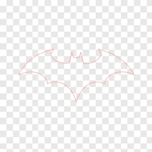 The Batman Logo Transparent PNG