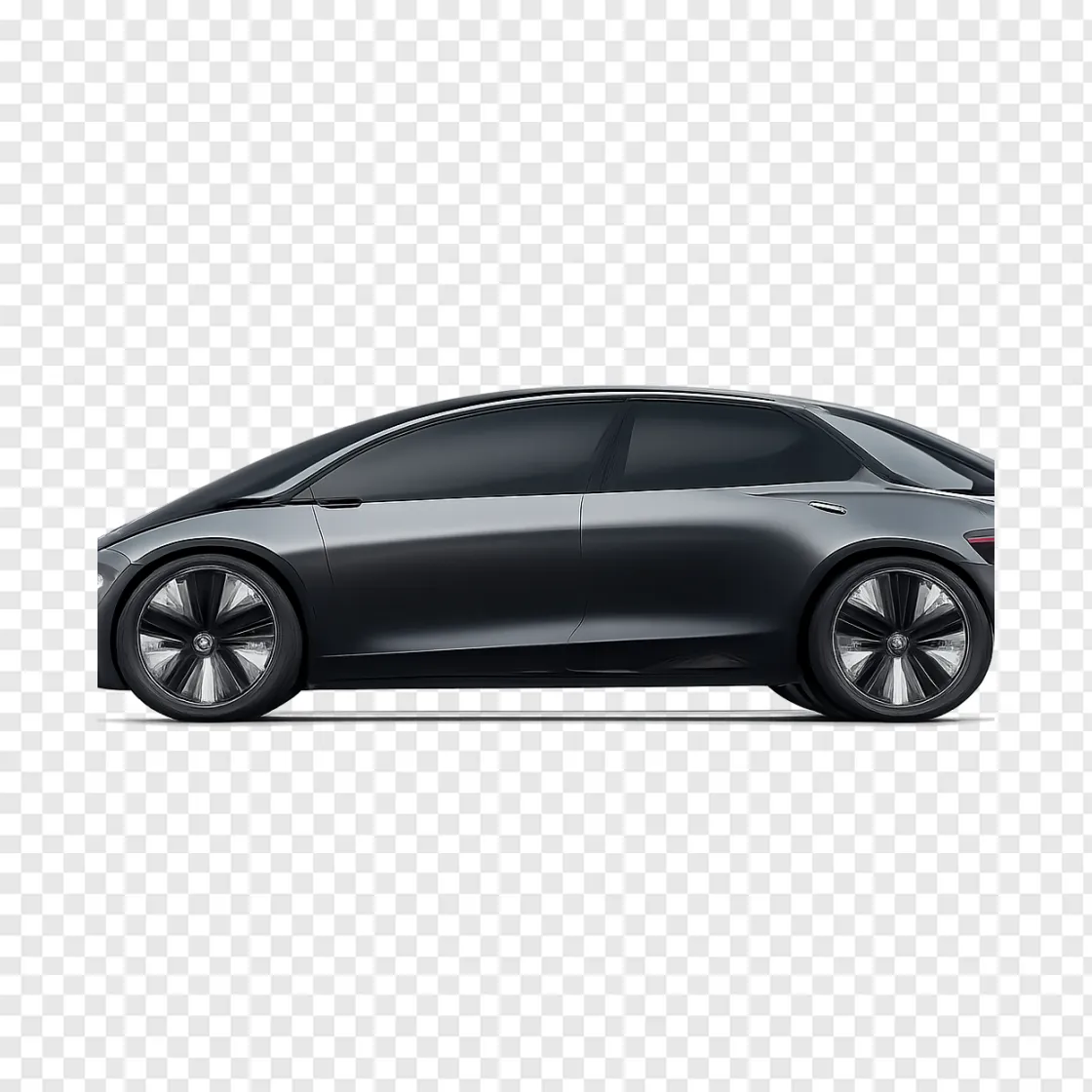 Tesla Cybercab PNG Transparent Image