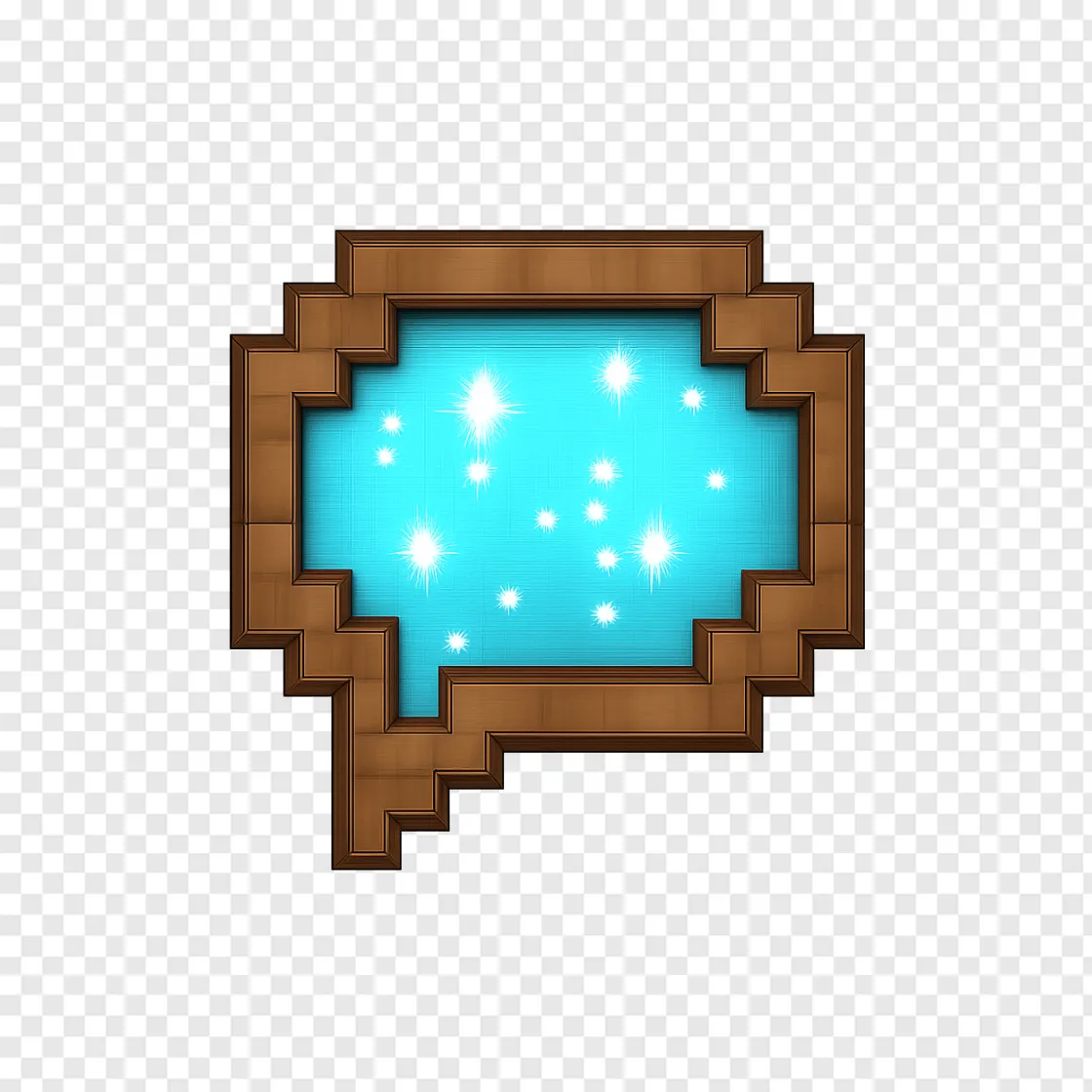 Minecraft Speech Bubble PNG Graphics