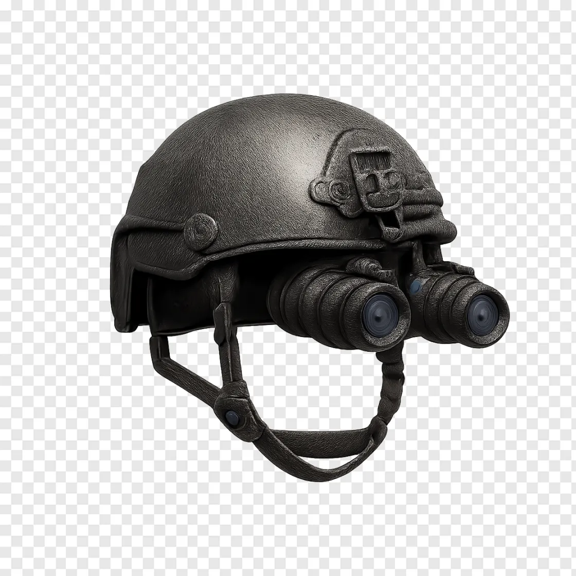 Tactical Military Helmet PNG Graphic For Gamers