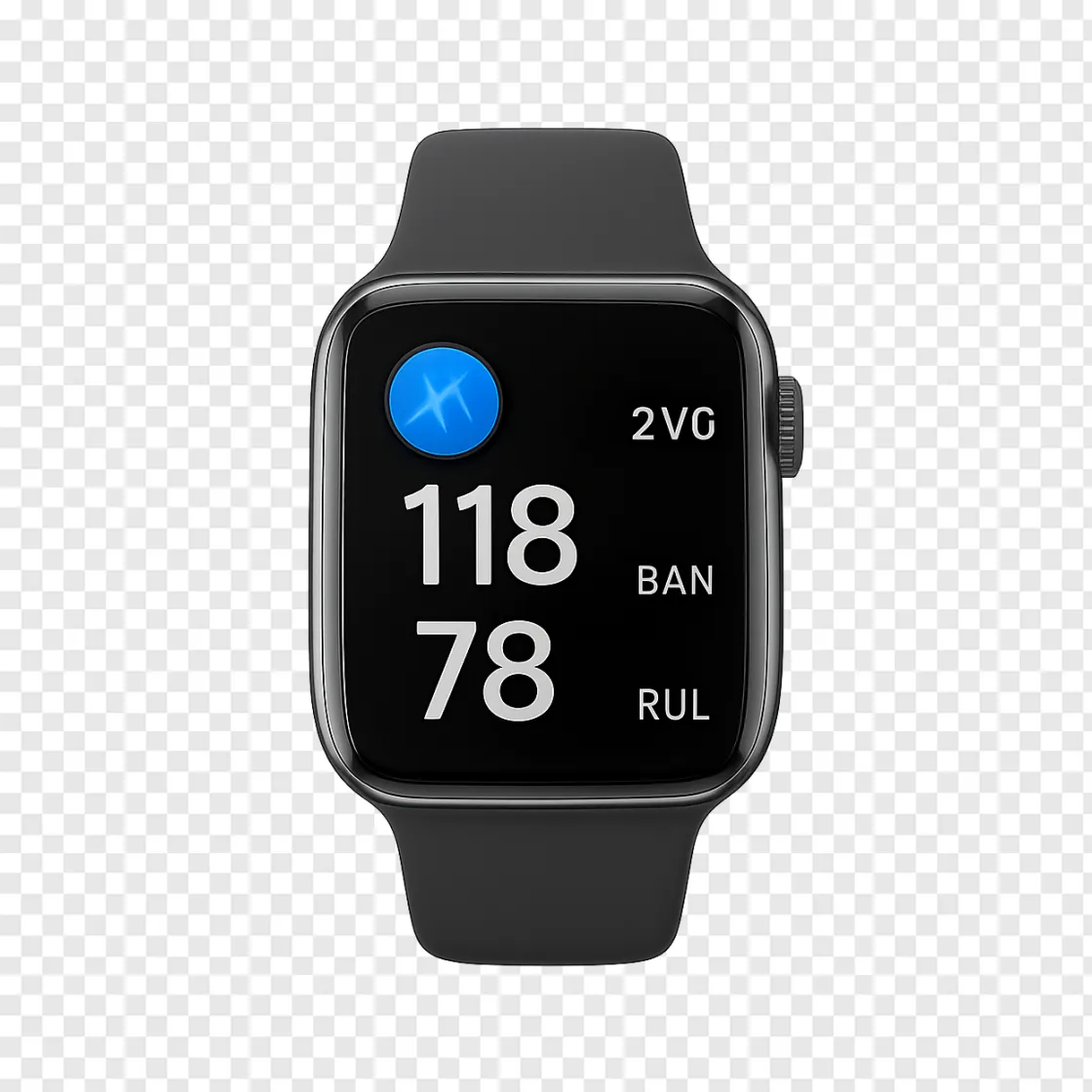 Blood Pressure Smartwatch PNG Transparent Image