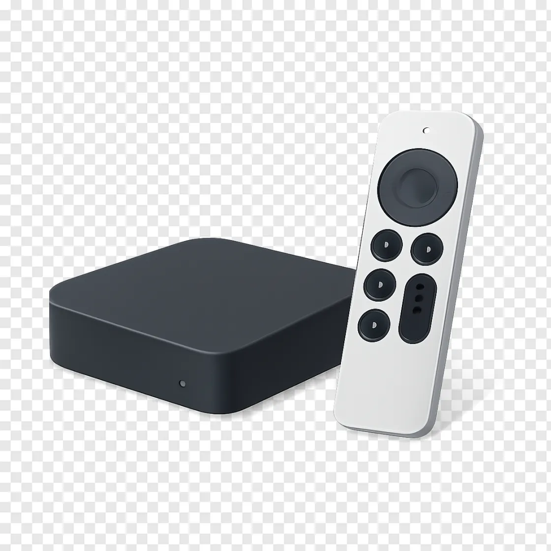 Modern Streaming Device PNG Vector Icon