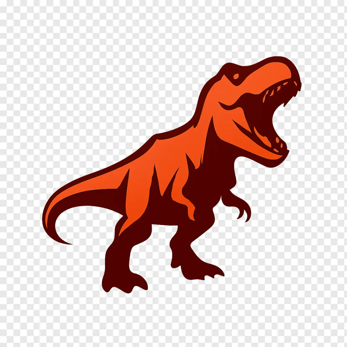 Jurassic T-Rex Dinosaur PNG Transparent Image