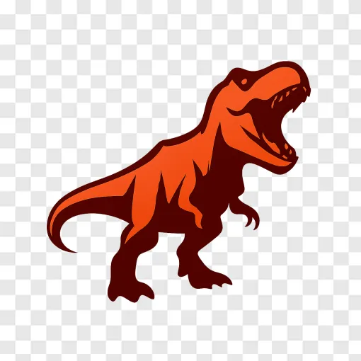 Jurassic T-Rex Dinosaur PNG Transparent Image