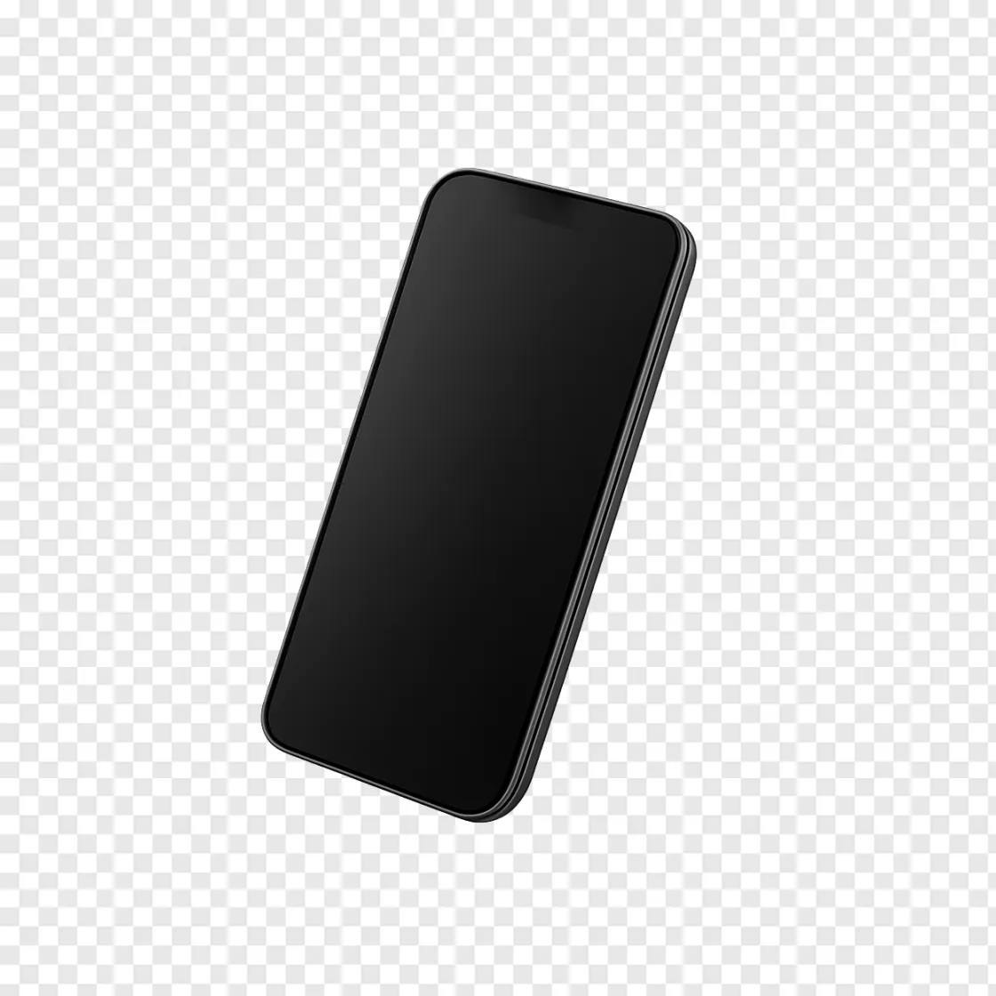 Modern Smartphone PNG Image For Tech Designs