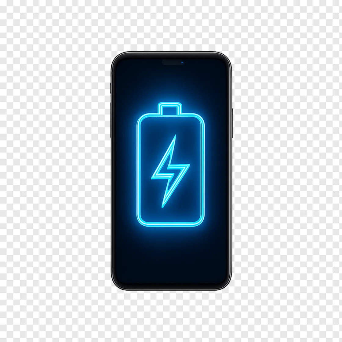 Smartphone Fast Charging PNG Transparent Image