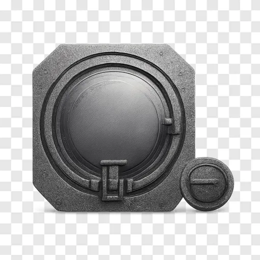Futuristic Silo Hatch PNG Image For Sci-Fi Fans