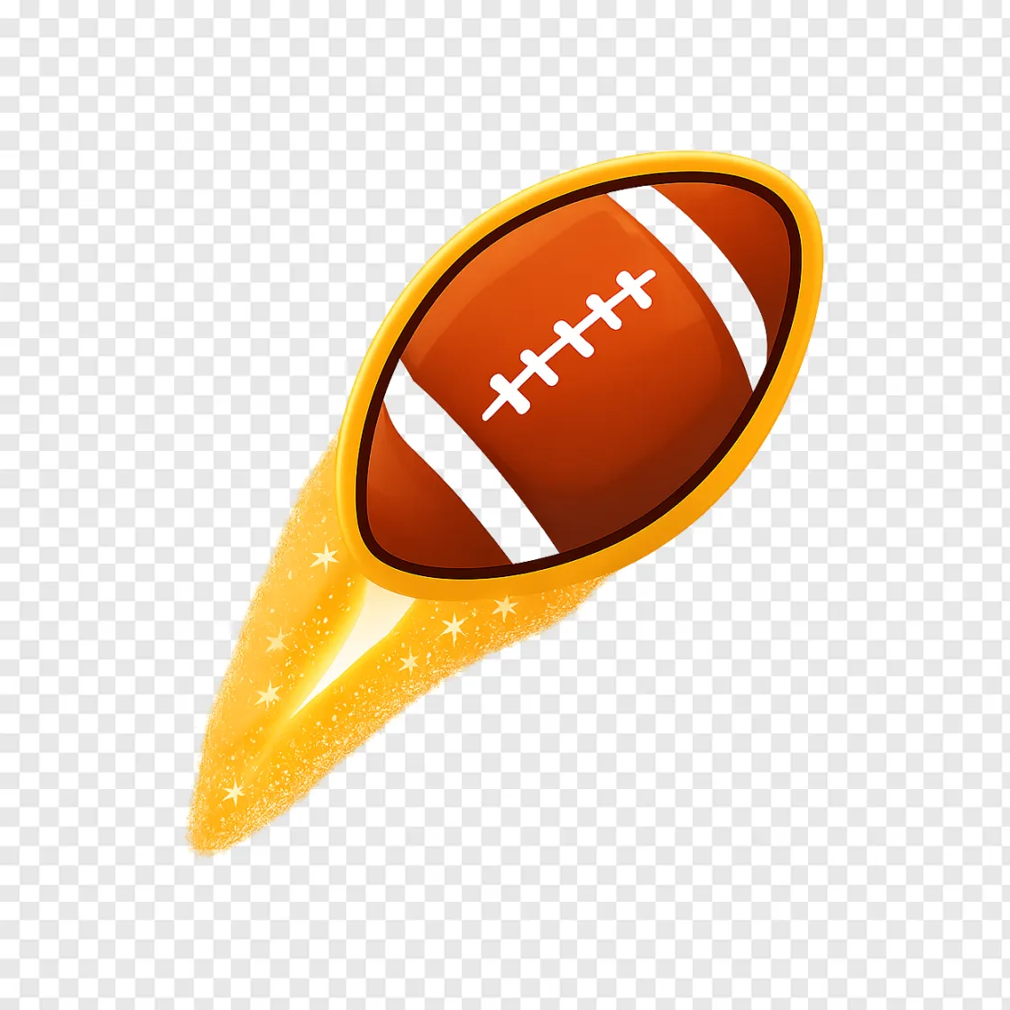 American Football PNG Image With Transparent Background