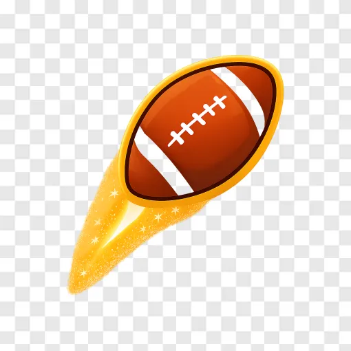 American Football PNG Image With Transparent Background