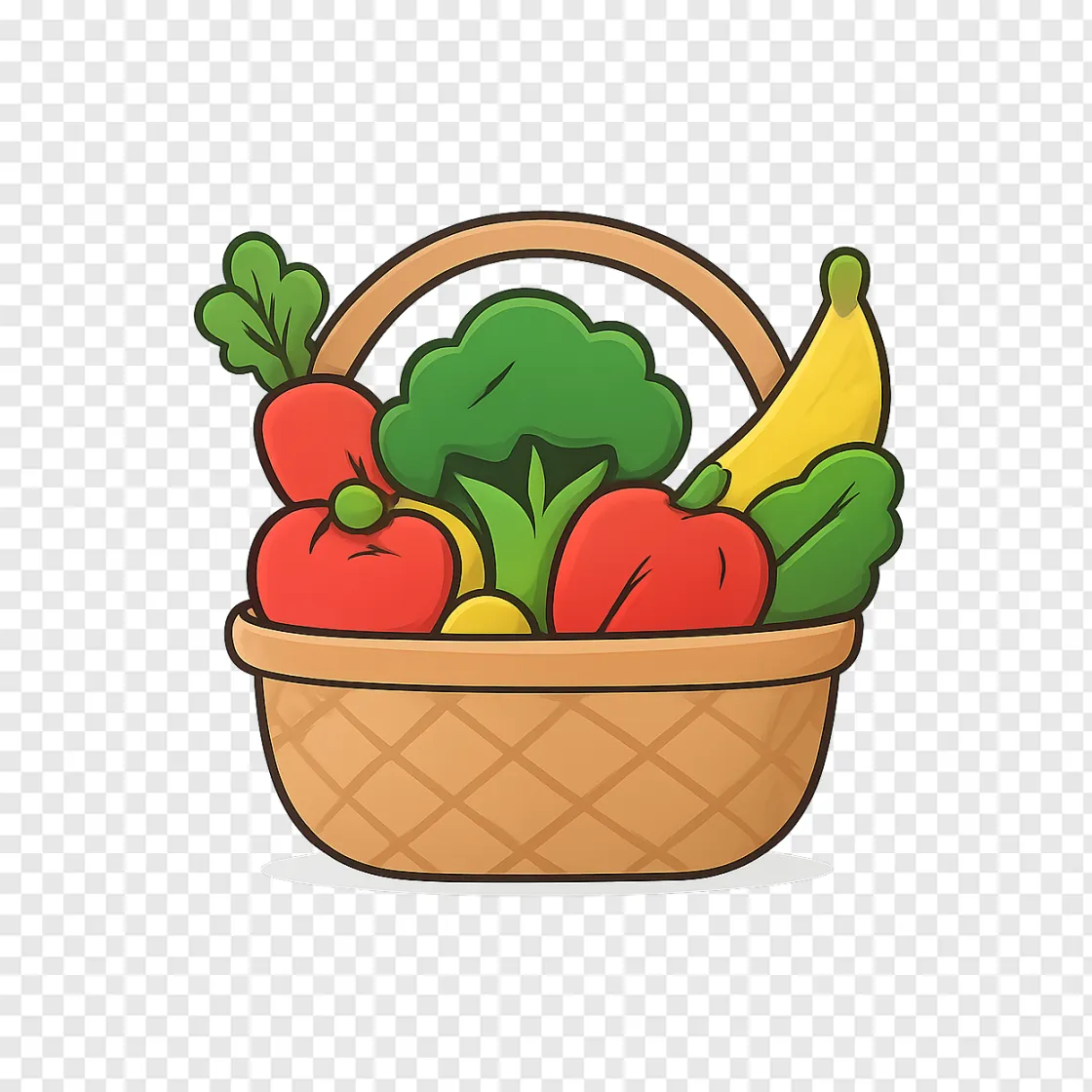 Healthy Food Fresh Vegetables PNG Transparent Background