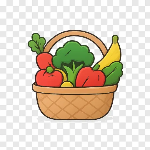 Healthy Food Fresh Vegetables PNG Transparent Background