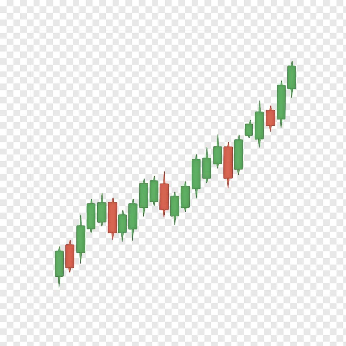 Stock Market Chart PNG Graphic