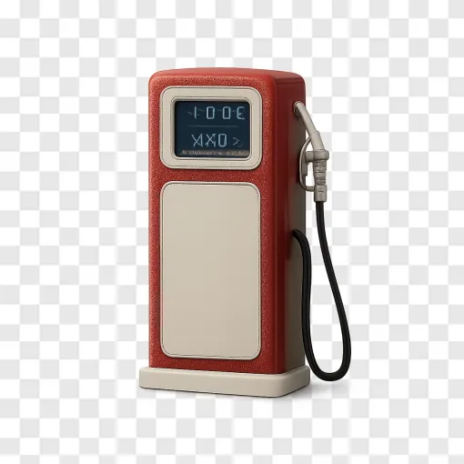 Gas Pump PNG Transparent Image For Financial Designs