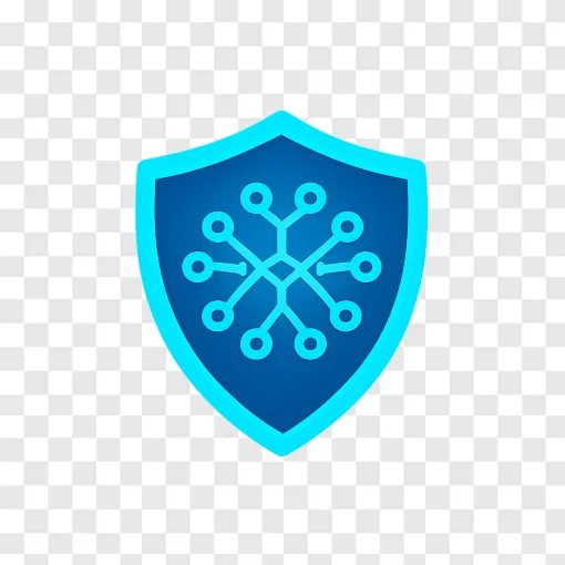 AI Safety Shield PNG Graphic
