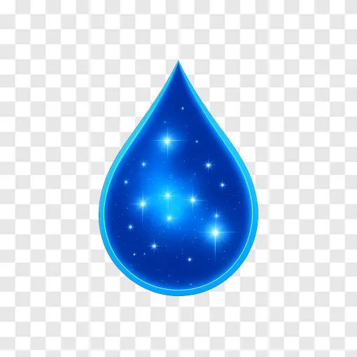 Celestial Cosmic Water PNG Free Download