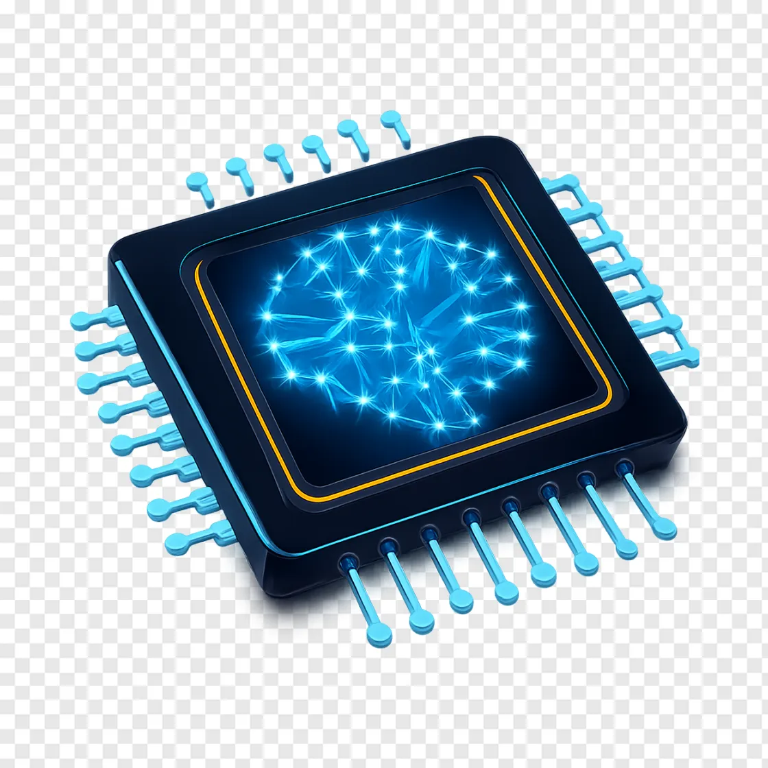DLSS Neural Rendering Tech Icon PNG