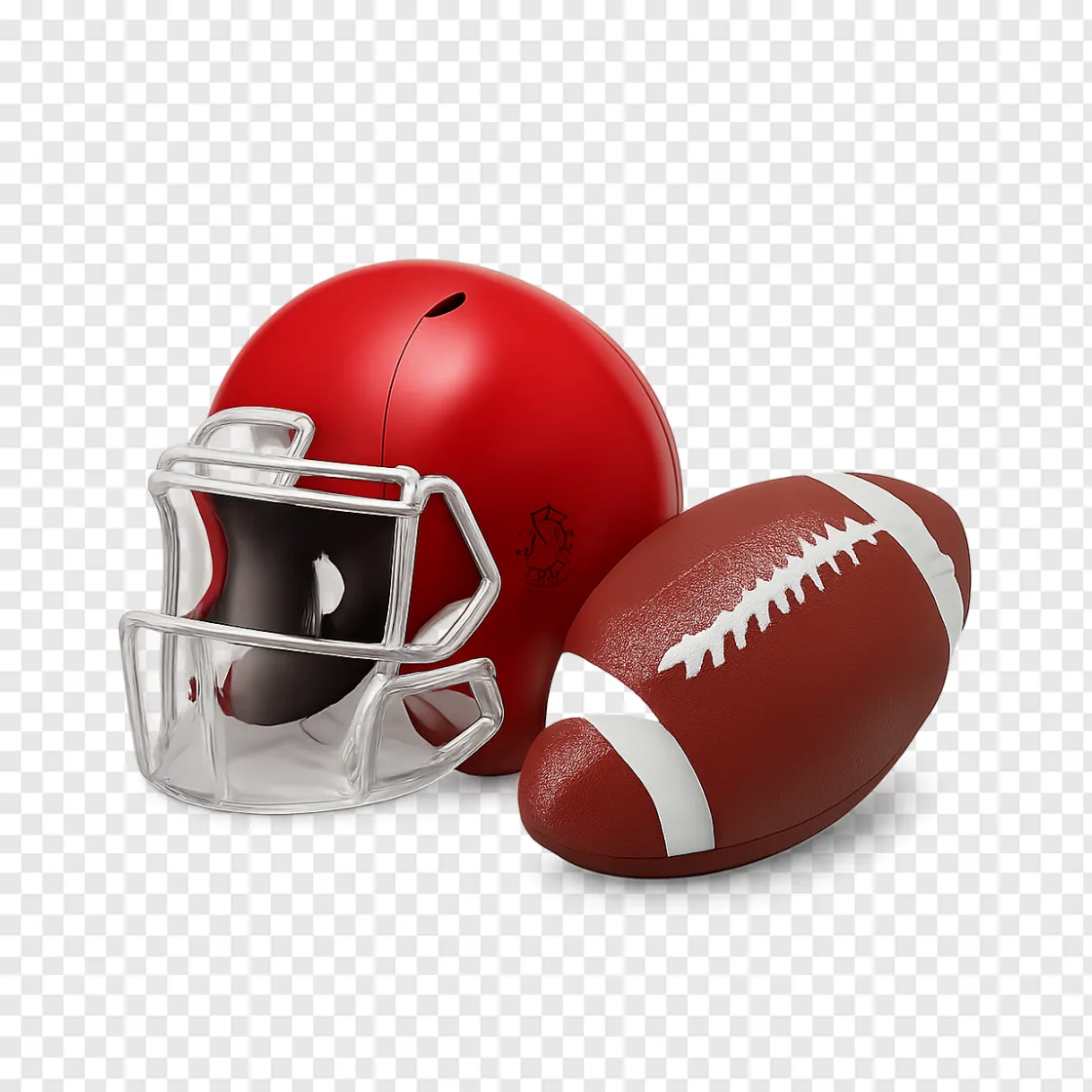 College Football Equipment PNG Transparent Image