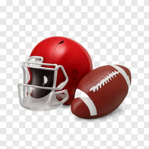 College Football Equipment PNG Transparent Image