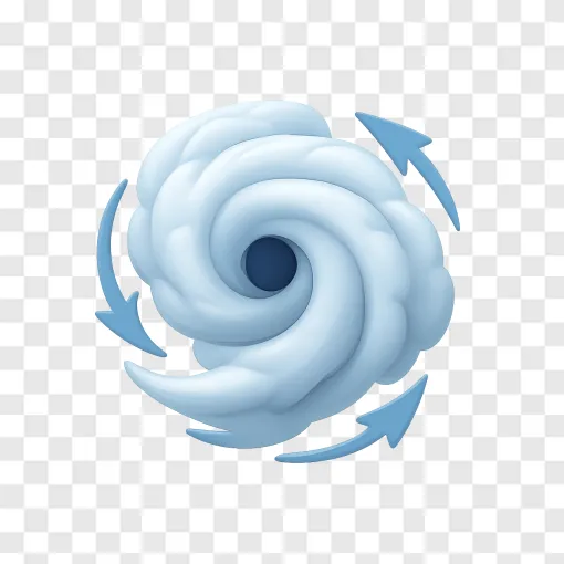Hurricane Weather Icon Transparent PNG