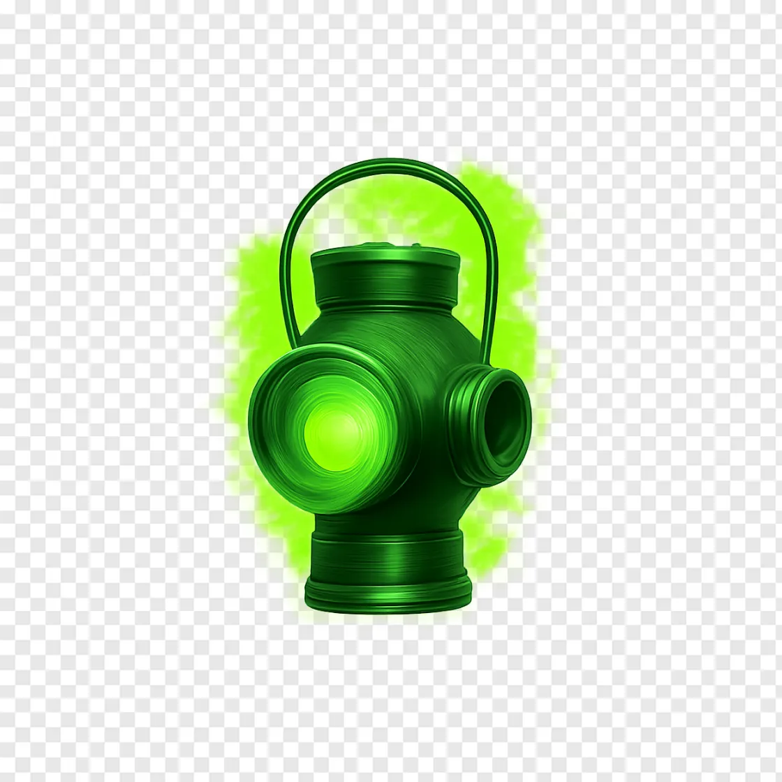 Green Lantern Power Prop PNG Transparent Image