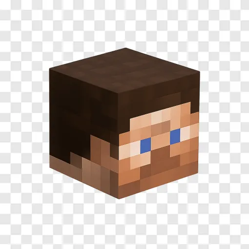 Minecraft House Head PNG Image For Gamers