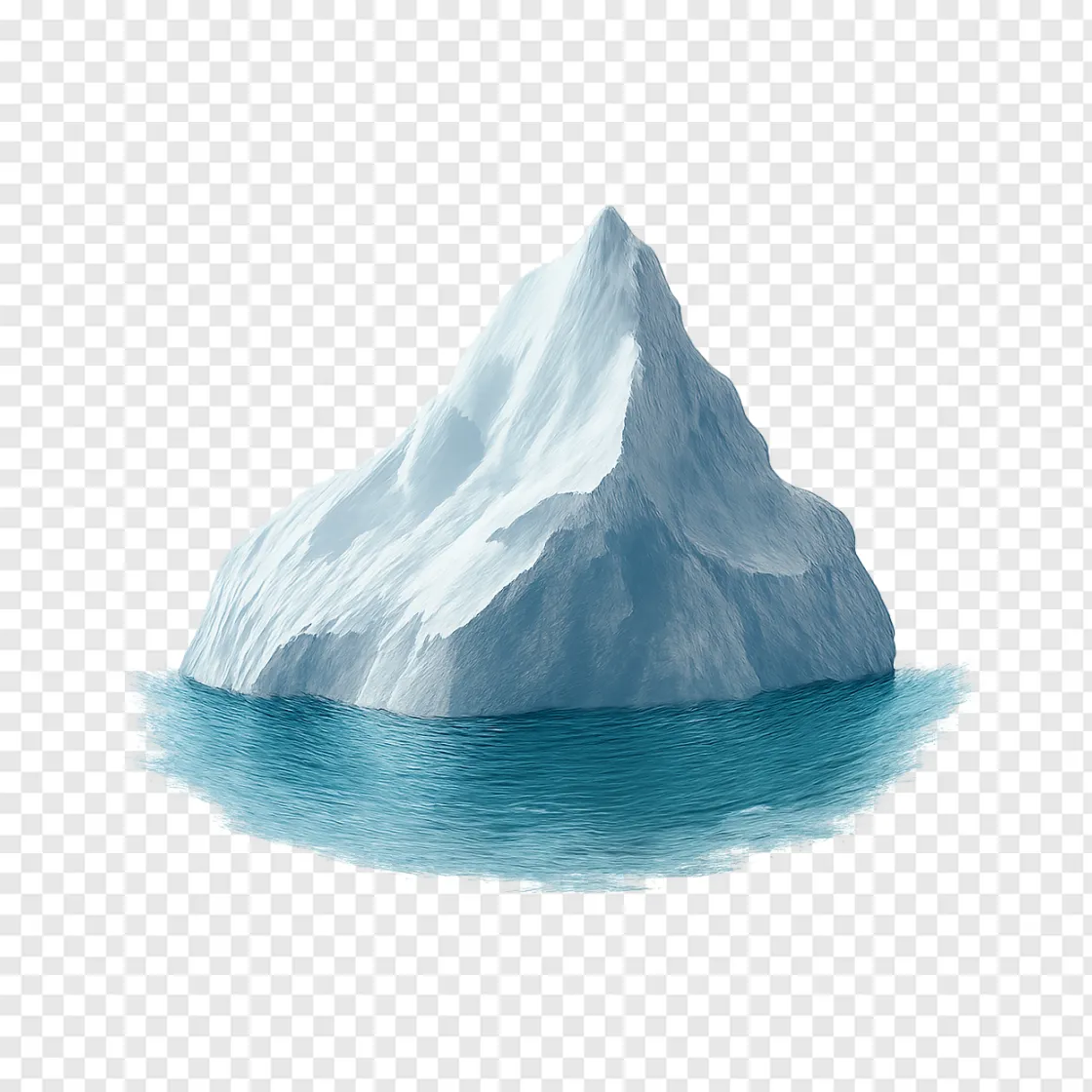 Iceberg PNG Transparent Background Image
