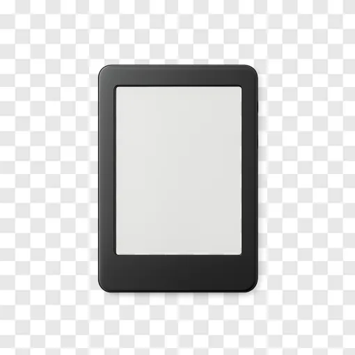 Mini E-Reader Device PNG Transparent Background
