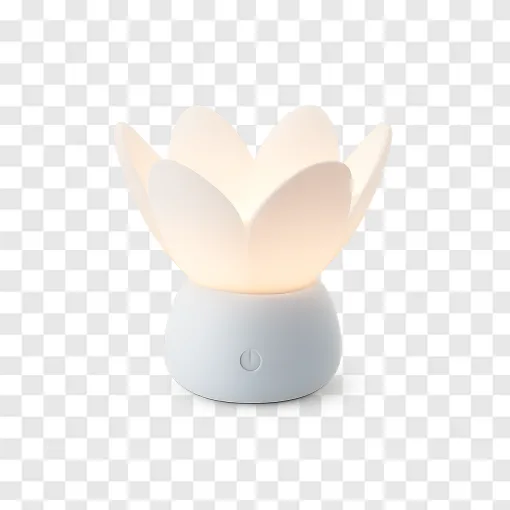 Smart Sleep Speaker And Floral Relaxation Device PNG