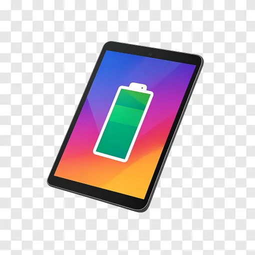 Modern Android Tablet PNG Image For Tech Designs