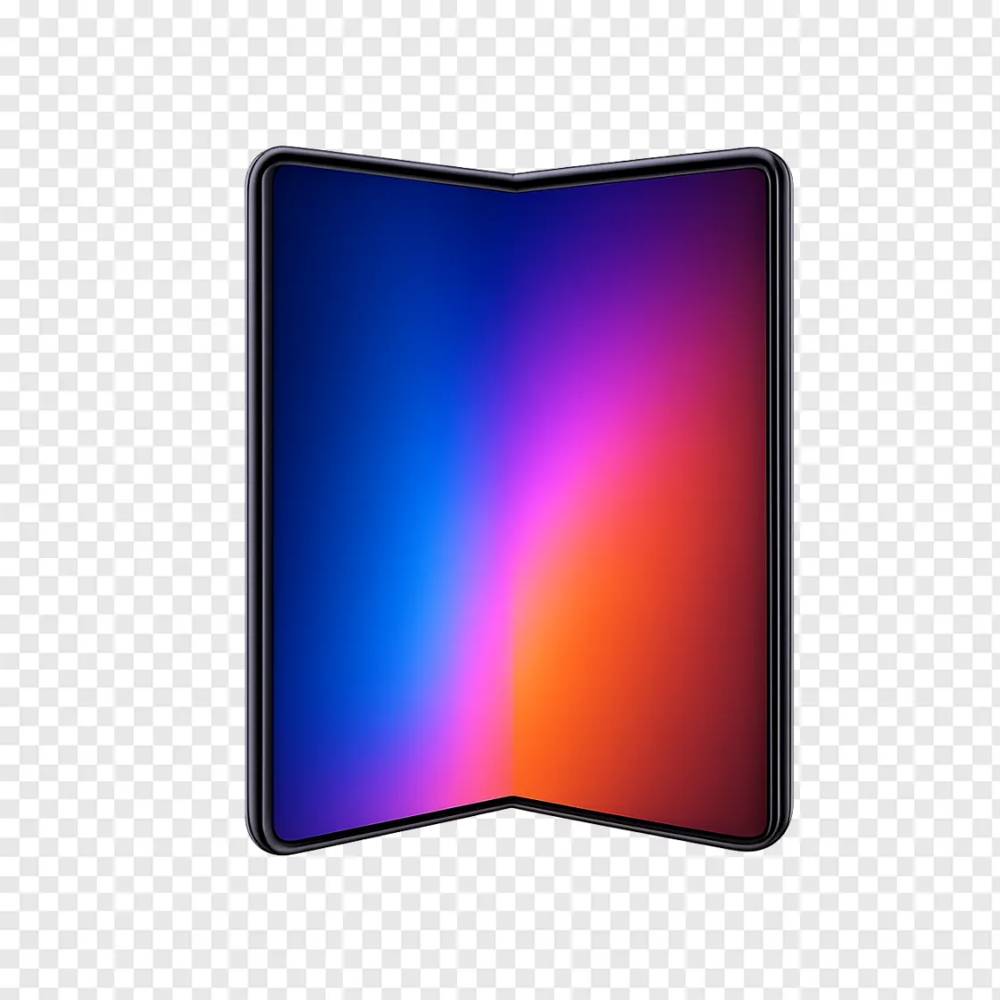 Foldable Smartphone PNG Transparent Background