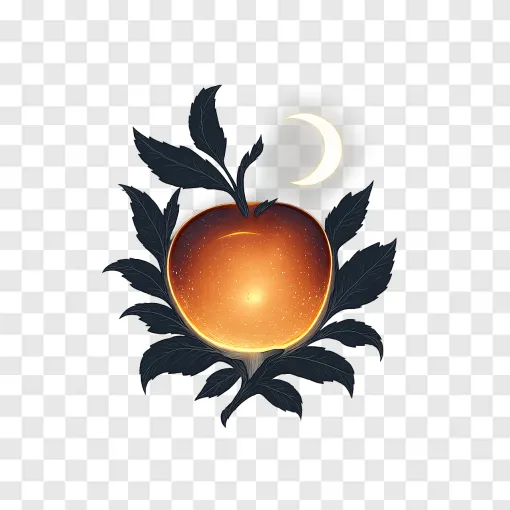 Magical Twilight Aesthetic PNG Transparent Image