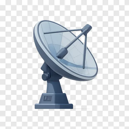 Satellite Dish PNG Transparent Image