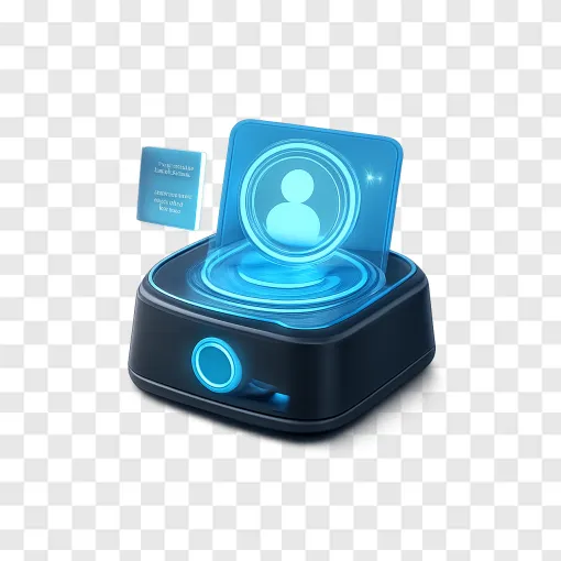 Future Tech Gadget PNG Transparent Image