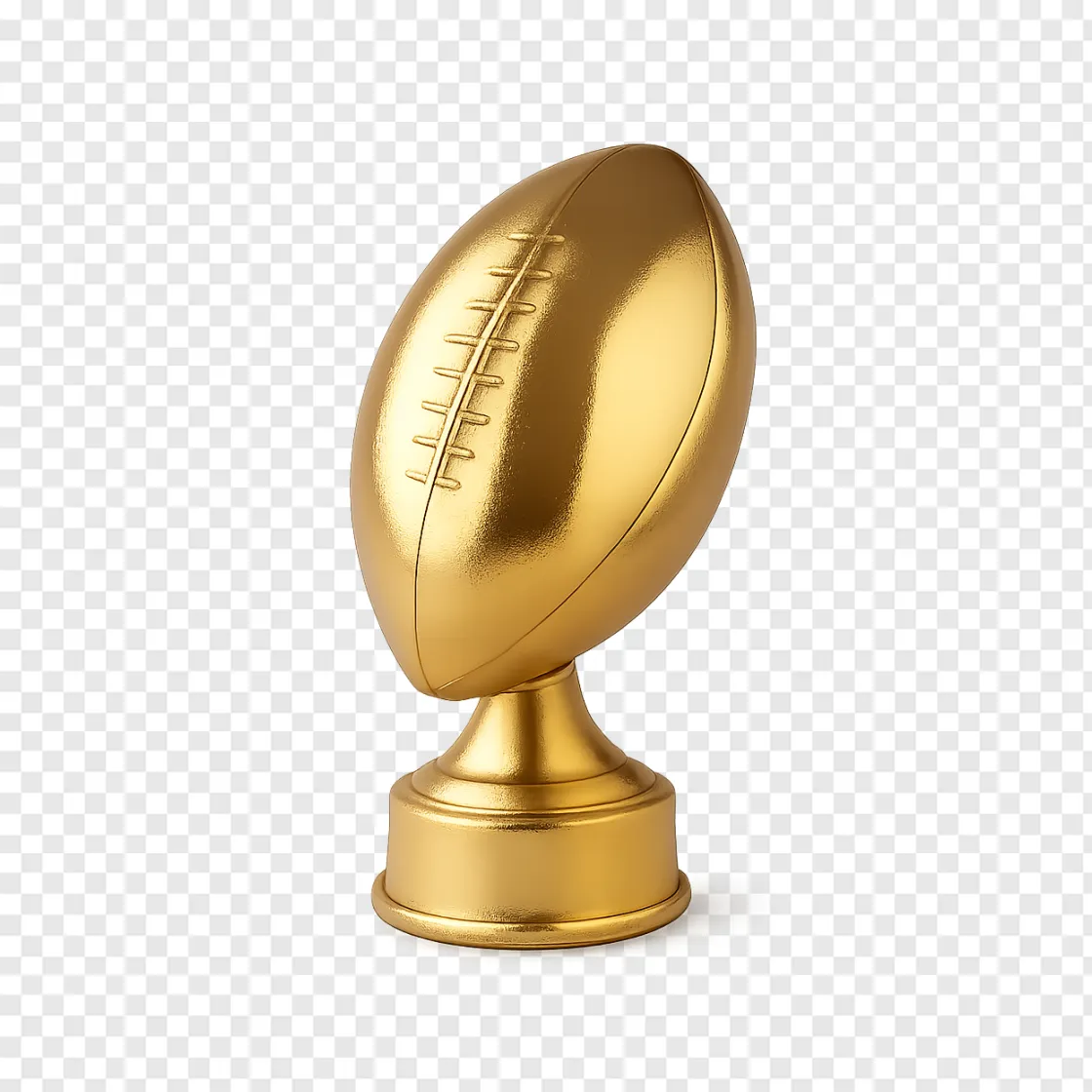 American Football Trophy PNG