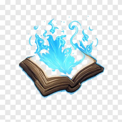 Magical Spellbook PNG Transparent Image