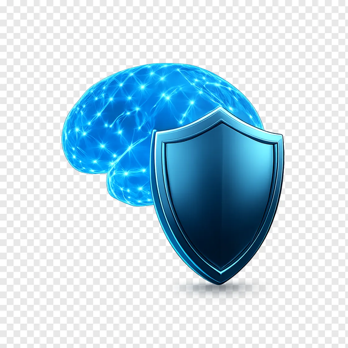 AI Safety Shield Transparent PNG
