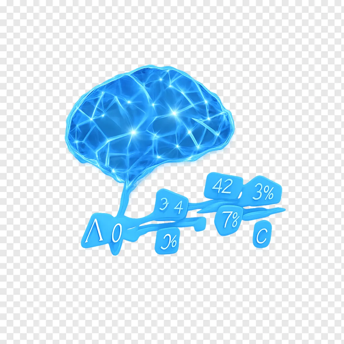 AI Mathematics Breakthrough PNG Image For Tech Designs