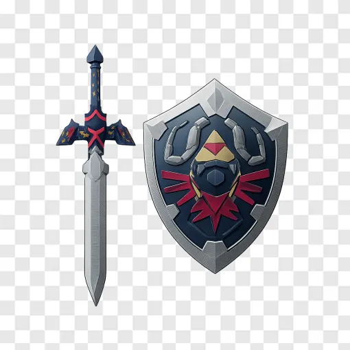 Zelda Master Sword PNG Transparent Background