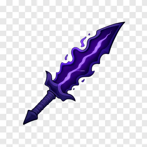 Glow Cosmic Sword PNG Image For Free Download
