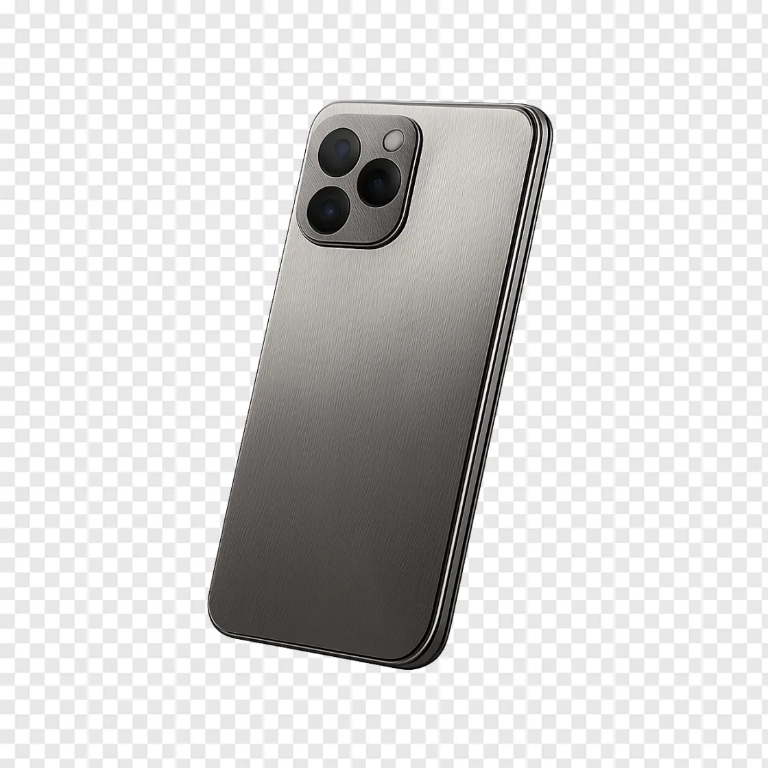Futuristic Luxury Smartphone PNG Image