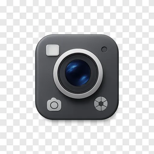 Smartphone Pro Camera PNG Icon For Tech Designs