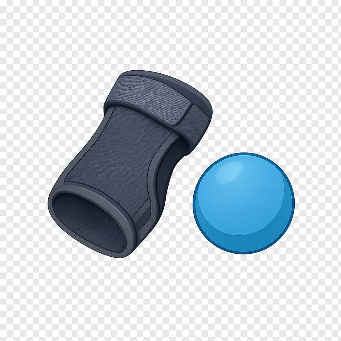 Ergonomic Wrist Support PNG For Health & Wellness