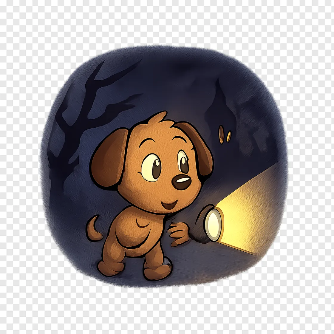 Horror Game Dog PNG Graphic