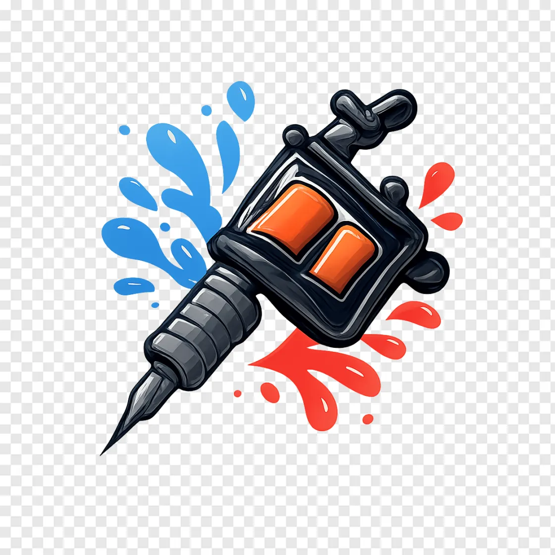 Tattoo Machine PNG Transparent Image